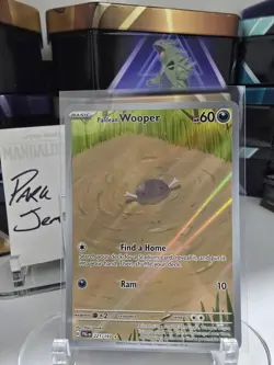 Paldean Wooper 221/193 - Paldea Evolved - Pokemon Card - NM - Illustration Rare - Image 1