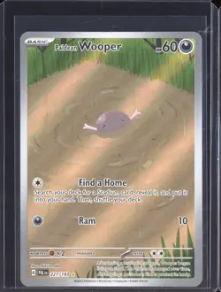 Paldean Wooper 2023 Pokemon Paldea Evolved PAL 221/193 Illustration Rare - Image 1