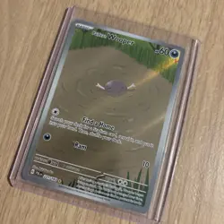 Pokemon TCG Paldean Wooper Holo Card Paldea Evolved, Illustration Rare, 221/193 - Image 3