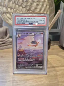 Charizard EX 199/165 PSA 10 Sir Scarlet & Violet 151 Pokemon TCG Card - Image 1