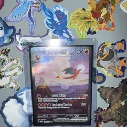 Pokemon Charizard EX Holo TCG Card 199/165 Scarlet & Violet 151 Series SIR - Image 4