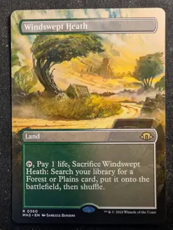 Windswept Heath - Borderless - Modern Horizons 3 (MTG) - Image 1