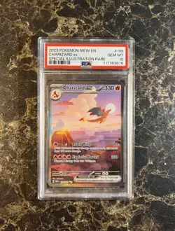 Pokemon TCG - PSA 10 Charizard EX 199/165 Scarlet & Violet 151 English Card - Image 1