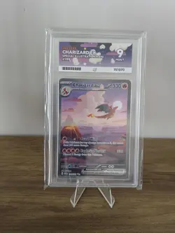 Pokemon TCG Charizard EX 151 Ultra Rare Card Scarlet & Violet 199/165 ACE 9 - Image 1