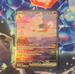 Pokemon TCG Charizard EX Card 199/165 Scarlet Violet 151 Series - Image 2