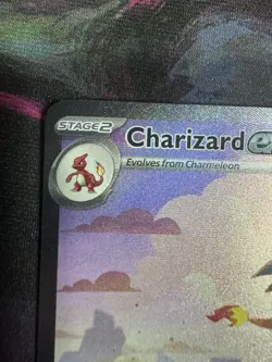 Pokemon TCG Charizard EX Card 199/165 Scarlet Violet 151 Series - Image 3