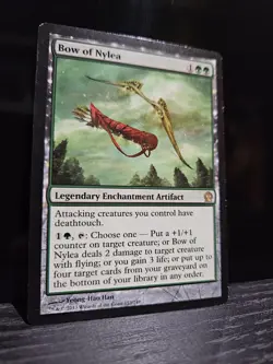MTG Bow of Nylea - Theros - Lightly Played - Image 1