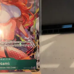 One Piece TCG Nami (Alternate Art) (OP14-031) - The Azure Sea's Seven Foil NM #2 - Image 3