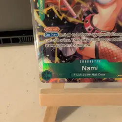 One Piece TCG Nami (Alternate Art) (OP14-031) - The Azure Sea's Seven Foil NM #2 - Image 4