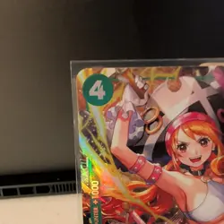 One Piece TCG Nami (Alternate Art) (OP14-031) - The Azure Sea's Seven Foil NM #2 - Image 5