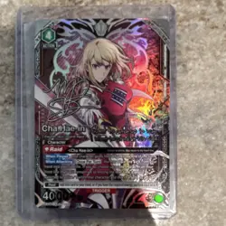 Bandai Solo Leveling Union Arena Hunter Cha Hae-In 2* Foil Auto UA05BT - Image 1