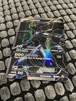 Pokemon TCG Zekrom Black White Holo Card 114/114 Damaged - Image 3