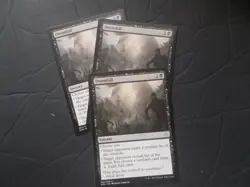 Doomfall x3 MTG Hour of Devastation Common Black Sorcery LP - Image 1