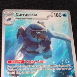 Pokemon TCG Carracosta Holo Illus Rare 107/086 Black Bolt Eng - Image 2
