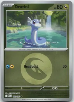 Dratini (Energy Symbol Pattern) 150/217 Ascended Heroes Pokemon Reverse Holo NM - Image 1