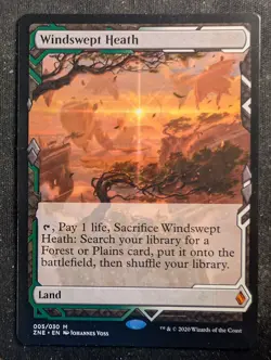 Windswept Heath - Zendikar Rising Expedition (MTG) - Image 1
