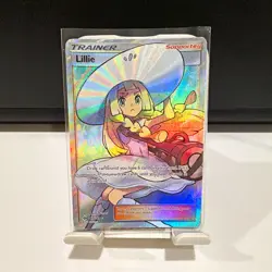 The Pokemon Company Lillie 147/149 SM Base Set Full Art Holo Ultra Rare EN - Image 1