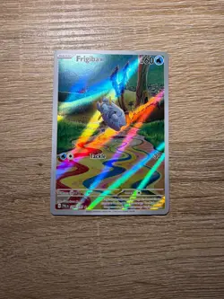 Pokemon Frigibax 208/193 NM Illustration Rare Holo SV02 Paldea Evolved EN - Image 3