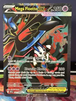 Pokemon Mega Floette EX Chaos Rising 101/86 Ultra Rare Full Art Holo NM/M - Image 1