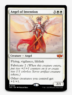 Angel of Invention [Commander: Tarkir Dragonstorm] MTG Magic NM/M ⚪ - Image 1