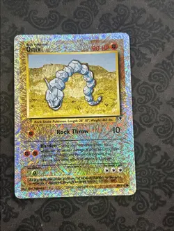 Onix 84/110 Legendary Collection Reverse Holo 2002 WOTC Pokemon - Image 1