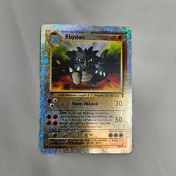 Rhydon 35/110 Ledendary Collection Reverse Holo Pokemon Card - Image 3