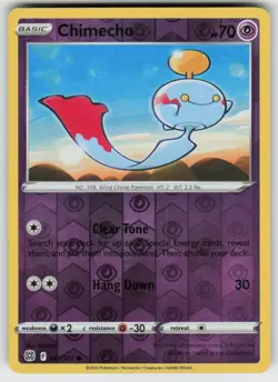 Chimecho 063/172 Common Brilliant Stars Pokemon Reverse Holo Near Mint - Image 1