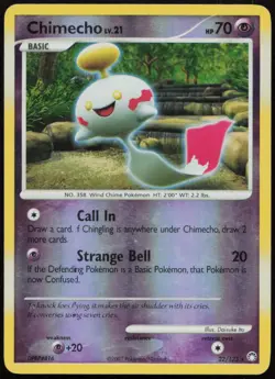 Chimecho 22/123 MP Mysterious Treasures Rare Reverse Holo Pokemon - Image 1