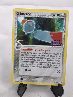 2006 Pokemon Chimecho Ex Holon Phantoms Reverse Holo Stamped Delta Card 37/110 - Image 1