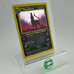 Pokemon TCG Neo Revelation Houndoom #8 Holo ENG LP - Image 3