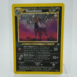 Pokemon TCG Neo Revelation Houndoom #8 Holo ENG LP - Image 5