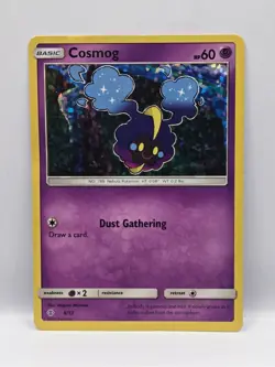 Cosmog 6/12 Holo McDonalds Collection Pokemon TCG MP - Image 1