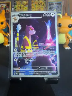 Watchog 097/086 Me04: Chaos Rising Holo Pokemon TCG Nm - Image 1