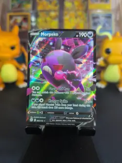 Morpeko V 095/172 Swsh09: Brilliant Stars Holo Pokemon TCG Near Mint. - Image 1