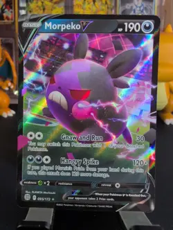 Morpeko V 095/172 Swsh09: Brilliant Stars Holo Pokemon TCG Near Mint. - Image 2