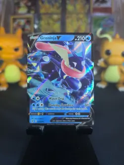 Greninja V 073/264 SWSH08: Fusion Strike Pokemon tcg SWSH08 Holofoil Ultra Rare - Image 1