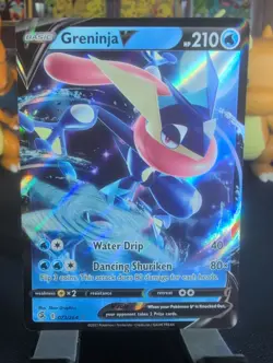 Greninja V 073/264 SWSH08: Fusion Strike Pokemon tcg SWSH08 Holofoil Ultra Rare - Image 2