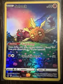 Pokemon TCG: Solrock GG15/GG70 - Crown Zenith: Galarian Gallery - NM - Image 1