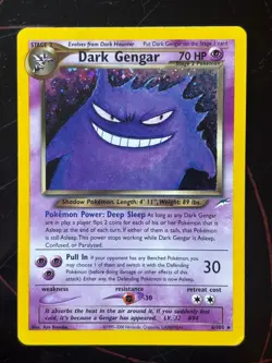 Pokemon TCG - Dark Gengar #6/105 Holo Rare Neo Destiny - LP Condition - Image 1