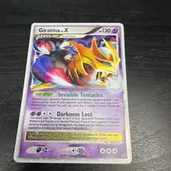 The Pokemon Company Giratina LV.X DP38 DP Black Star Promo Holo Eng 2009 HP130 - Image 1