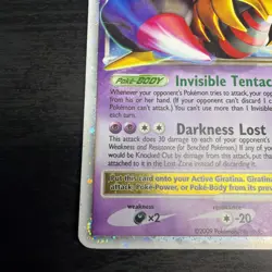 The Pokemon Company Giratina LV.X DP38 DP Black Star Promo Holo Eng 2009 HP130 - Image 4