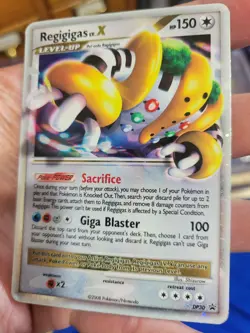 Pokemon Regigigas LV.X DP30 Diamond & Pearl Promo Level Up 150 mod play - Image 3
