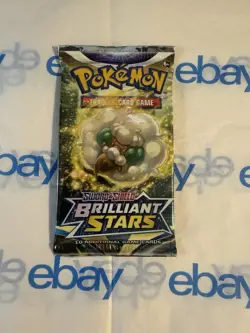 Pokemon Brilliant Stars Booster Pack 10 Cards Pack NEW SEALED Free Shipping - Image 1