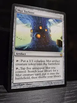MTG Myr Turbine - Mirrodin Besieged - Lightly Played - Image 1