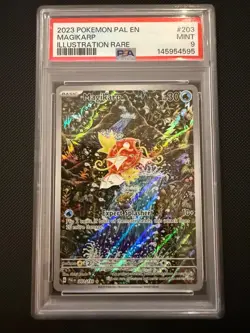 Pokemon Magikarp Paldea Evolved 203/193 Illustration Rare PSA 9 - Image 1