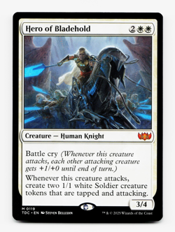 Hero of Bladehold [Commander: Tarkir Dragonstorm] MTG Magic NM/M ⚪ - Image 1