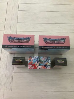 CHAOS RISING Pokemon Center ETB’s x2 + Booster Box + Booster Bundle x2 IN-HAND!! - Image 2