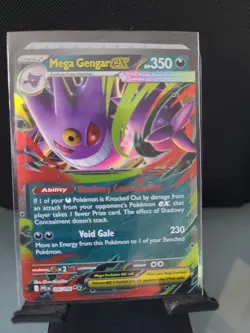 Pokemon Card Phantasmal Flames Mega Gengar EX 056/094 NM - Image 1