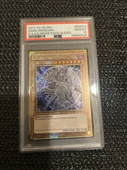 Black Magician PSA10 MVP1-ENGV3 Yu-Gi-Oh! Gold Secret Rare English Near Mint - Image 1