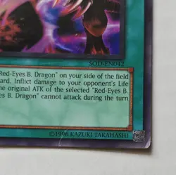 YUGIOH INFERNO FIRE BLAST SOD-EN042 ULTRA UNLIMITED ED NM/VLP - Image 2